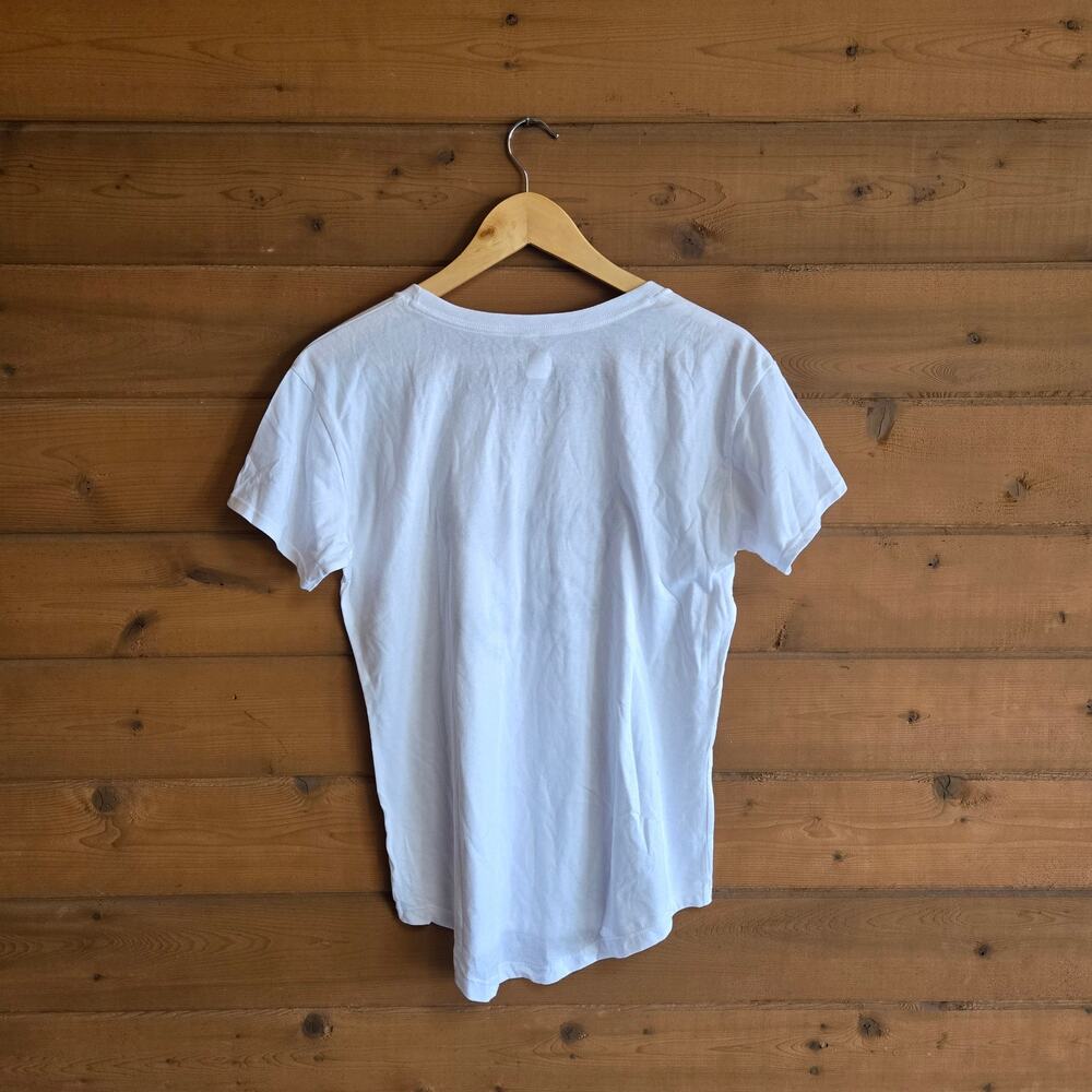 Spitfire Girl Shirt Nobody's Baby Tshirt NWT Y2K 90's Graphic Tee L White Top - Picture 2 of 3